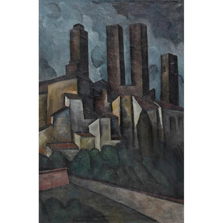 Alexander Kanoldt - San Gimignano.webp