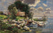 Kaczki nad jeziorem - Alexander Koester — widok dzieła