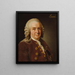 Carl von Linné 1707-1778 botanik profesor - Alexander Roslin — oprawiony obraz na ścianie