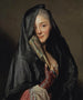 La Dame au voile, la femme de l'artiste - Alexander Roslin — widok dzieła