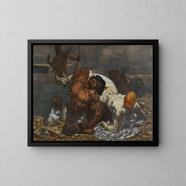 Nessus - Alexander Rothaug — oprawiony obraz na ścianie