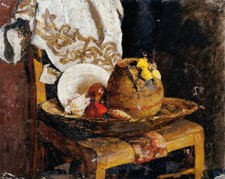 Alexander Rothaug - Stillleben mit krug und frchten.webp