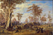 Adélaïde, plemię rdzennych mieszkańców na brzegach rzeki Torrens - Alexander Schramm — widok dzieła