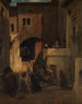 Le bon Samaritain - Alexandre-Gabriel Decamps — widok dzieła