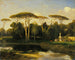 La villa Doria Pamphilj à Rome - Alexandre-Gabriel Decamps — widok dzieła