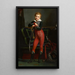 Portret Achille Deban de Laborde - Alexandre-Jean Dubois-Drahonet — oprawiony obraz na ścianie