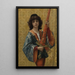 Jedna strona - Alexandre Cabanel — oprawiony obraz na ścianie