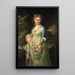 Christina Nilsson 1843-1921 śpiewaczka operowa w roli Ofelii - Alexandre Cabanel — oprawiony obraz na ścianie