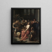 Jezus w areszcie - Alexandre Cabanel — oprawiony obraz na ścianie
