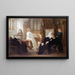 La Veuve du maître de chapelle - Alexandre Cabanel — oprawiony obraz na ścianie