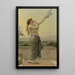 Le messager de l'amour - Alexandre Cabanel — oprawiony obraz na ścianie