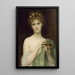 Pandore - Alexandre Cabanel — oprawiony obraz na ścianie