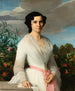 Portret Panny Louise Mars - Alexandre Cabanel — widok dzieła