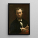 Portret Pierre'a Cabanel - Alexandre Cabanel — oprawiony obraz na ścianie