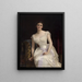 Portret Mary Victoria Leiter, przyszłej Lady Curzon de Kedleston, wicekrólowej Indii - Alexandre Cabanel — oprawiony obraz na ścianie