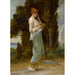 Psyché - Alexandre Cabanel — oprawiony obraz na ścianie