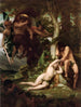 L'wydalenie Adama i Ewy z ogrodu Eden - Alexandre Cabanel — widok dzieła