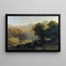 Jezioro Lucerne - Alexandre Calame — oprawiony obraz na ścianie