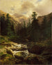 Pamiątka z Rosenlaui w Szwajcarii - Alexandre Calame — widok dzieła