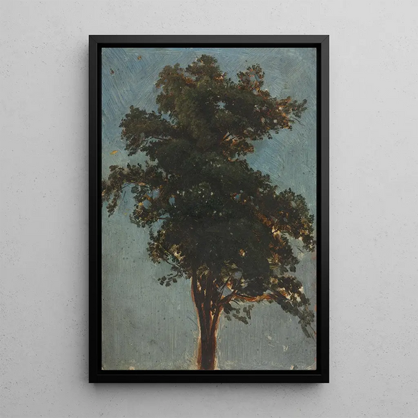 Reprodukcja obrazu Studium drzewa - Alexandre Calame