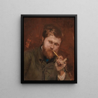 Alexandre Falguire - Man Smoking a Pipe.webp