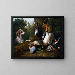 Alexandre Franois Desportes - Still Life with Dog and Game.webp