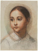 Tête de jeune fille - Alexandre Hesse — widok dzieła