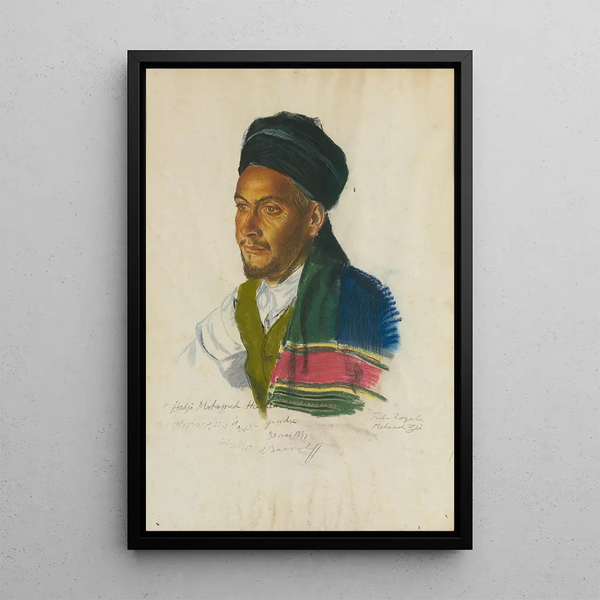 Reprodukcja obrazu Portret Haji Mohamed Hachem - Alexandre Iacovleff