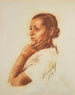 Portret Irène Andreeva - Alexandre Iacovleff — widok dzieła