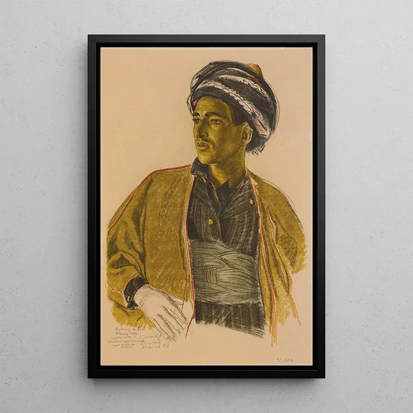 Reprodukcja obrazu Kurd z Bagdadu - Alexandre Iacovleff