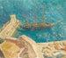 Widok portu Calvi - Alexandre Iacovleff — widok dzieła