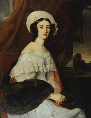 Alexandre Marie Colin - Portrait dEugnie Gabrielle Barbou des Courires baronne Rivet.webp