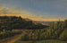 Widok na Saint-Cloud koło Sekwany - Alexandre Pau de Saint-Martin — widok dzieła