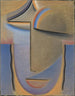 Wieczorna głowa abstrakcyjna - Alexej von Jawlensky — widok dzieła