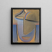 Wieczorna głowa abstrakcyjna - Alexej von Jawlensky — oprawiony obraz na ścianie