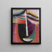 Tête abstraite Mysterium - Alexej von Jawlensky — oprawiony obraz na ścianie