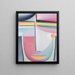 Symfonia abstrakcyjna głowy w różu - Alexej von Jawlensky — oprawiony obraz na ścianie