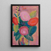 Bukiet kwiatów w wazonie - Alexej von Jawlensky — oprawiony obraz na ścianie