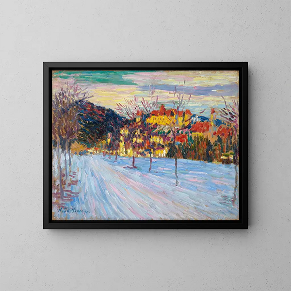 Kobieta - Alexej von Jawlensky — oprawiony obraz na ścianie