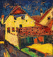 Żółte Domy - Alexej von Jawlensky — widok dzieła