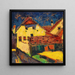 Żółte Domy - Alexej von Jawlensky — oprawiony obraz na ścianie