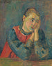 Dziecko z głową opartą - Alexej von Jawlensky — widok dzieła