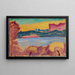pejzaż jezioro Léman - Alexej von Jawlensky — oprawiony obraz na ścianie