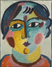 Tête de fille - Alexej von Jawlensky — widok dzieła