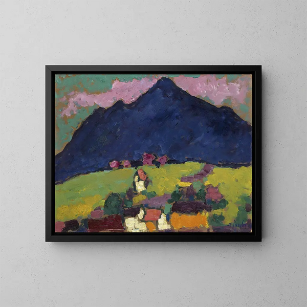 Murnau - Alexej von Jawlensky — oprawiony obraz na ścianie
