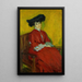 Reprodukcja obrazu Portret pani Gindus - Alexej von Jawlensky