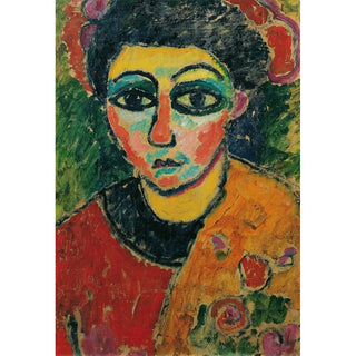 Alexej von Jawlensky - Portrait of a lady.webp