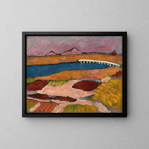 Prerow, w Pomorzu - Alexej von Jawlensky — oprawiony obraz na ścianie