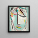 Les sauveurs font face au martyr - Alexej von Jawlensky — oprawiony obraz na ścianie