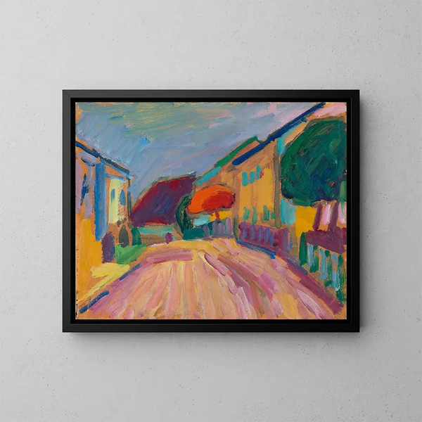 szkic Murnau - Alexej von Jawlensky — oprawiony obraz na ścianie